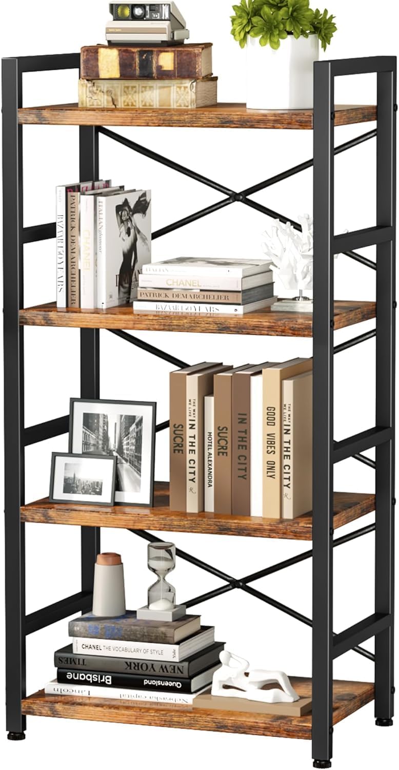The XELRA – 4-Tier Bookshelf