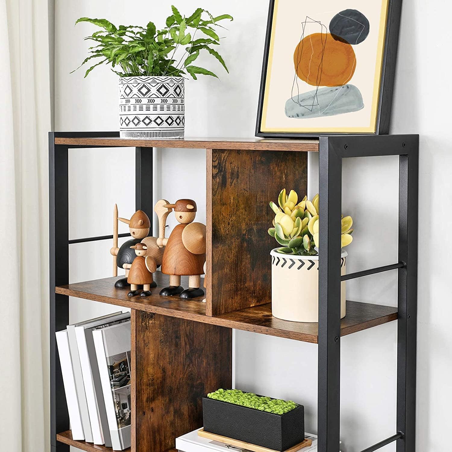 The ALTON – 4-Tier Bookshelf