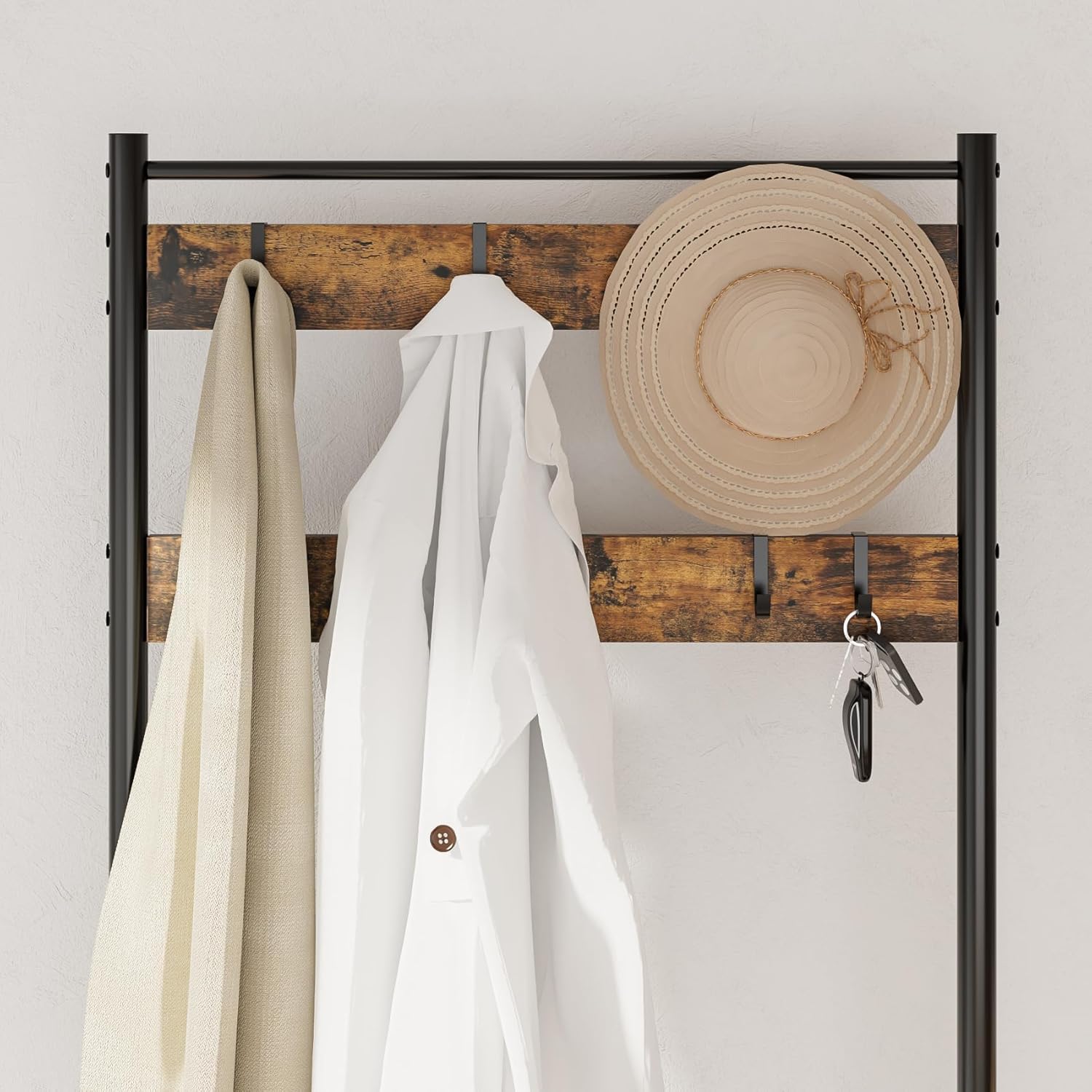 The HAVEN – Hall Tree with Shoe Storage Bench