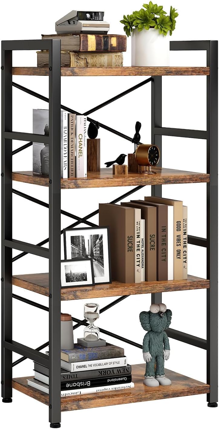 The XELRA – 4-Tier Bookshelf