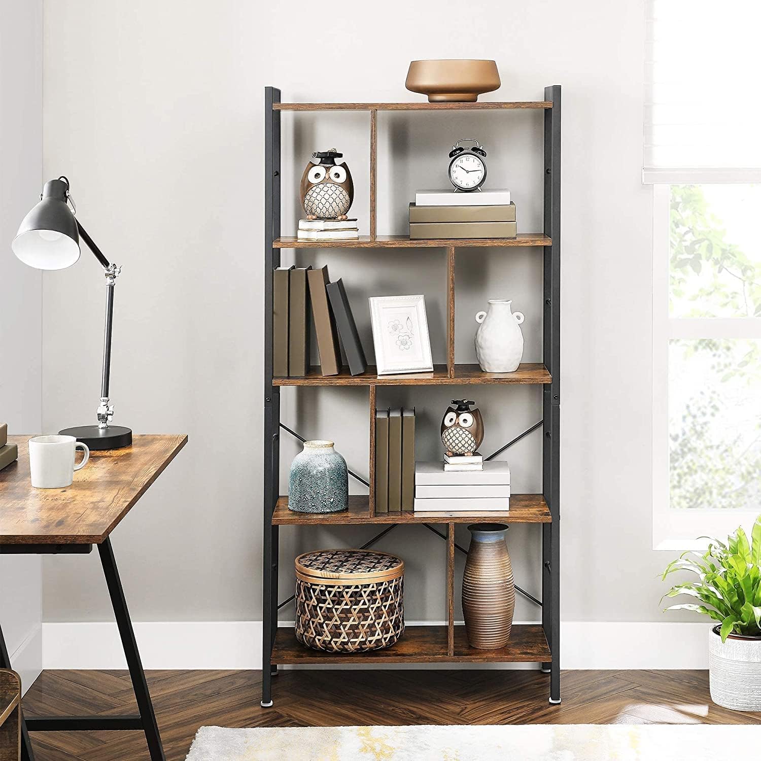 The ALTON – 4-Tier Bookshelf