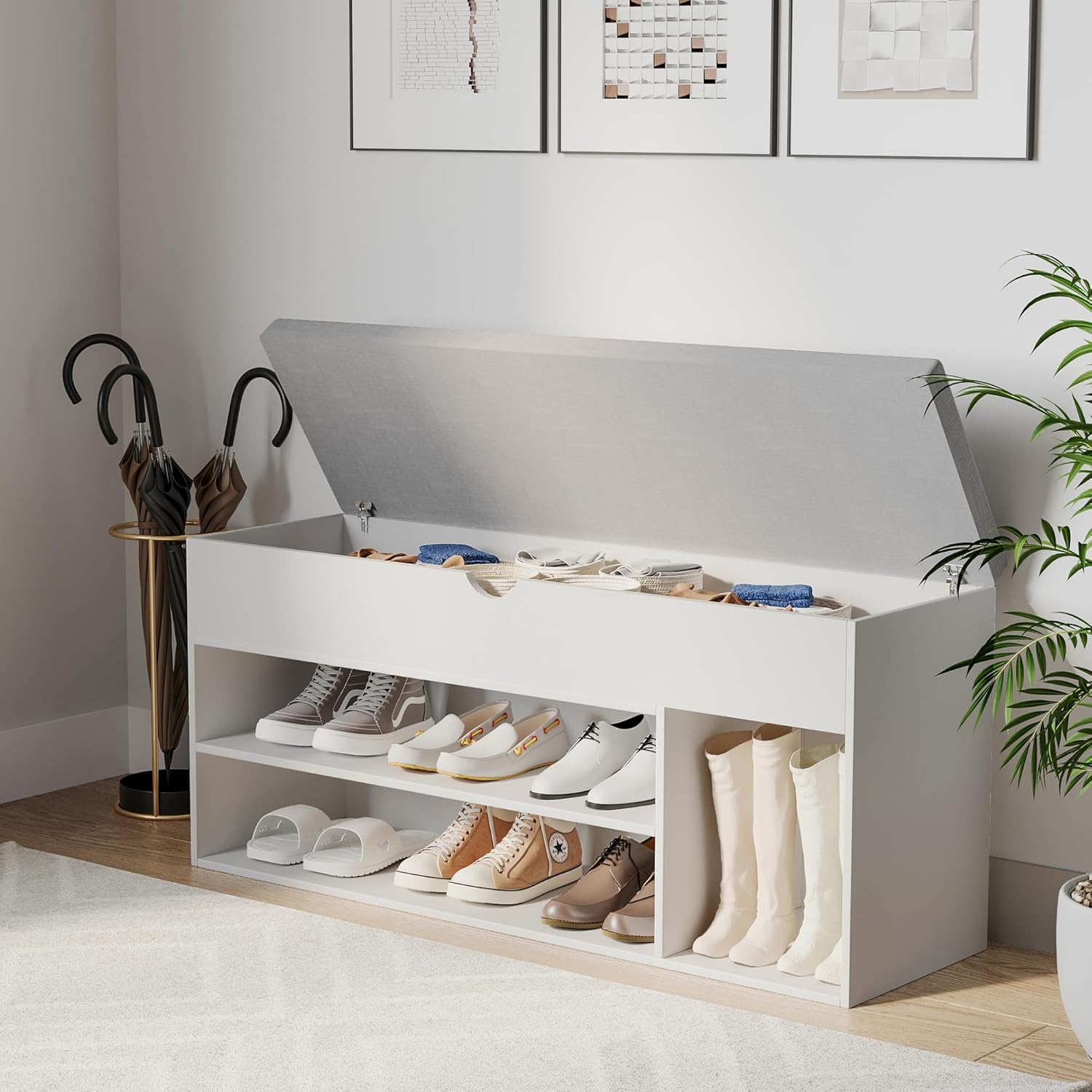 Shoe Bench NV WH