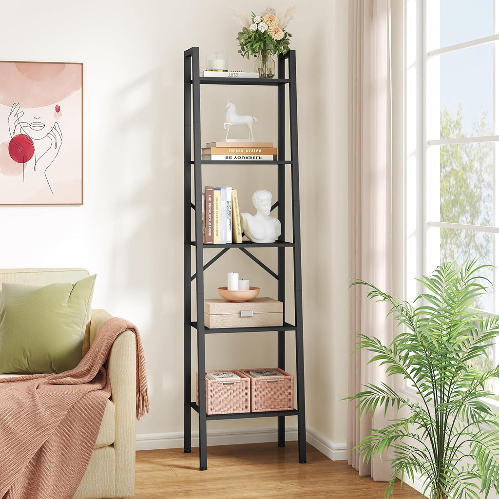 The LEXON – 5-Tier Ladder Bookshelf