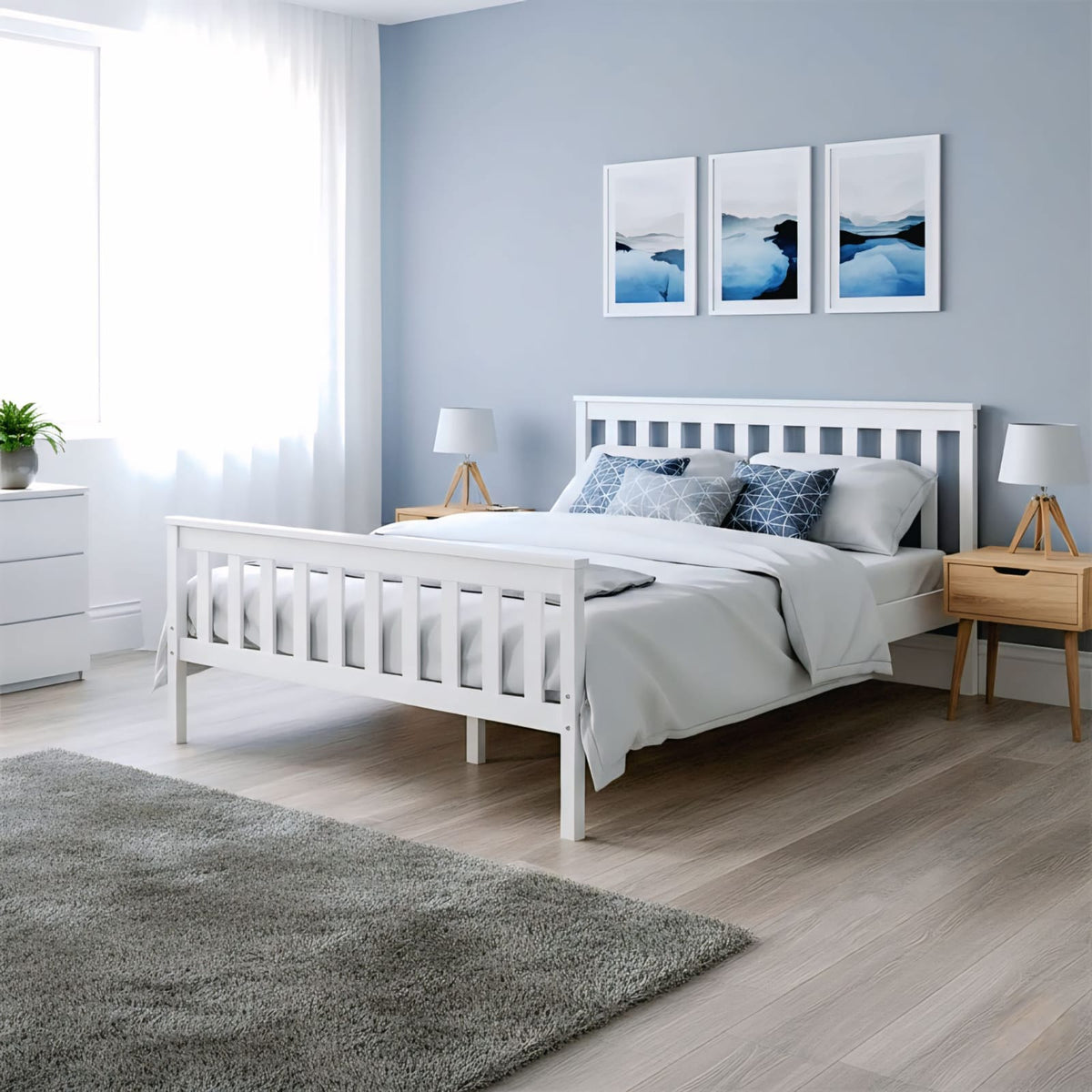 The BIANCO N bed