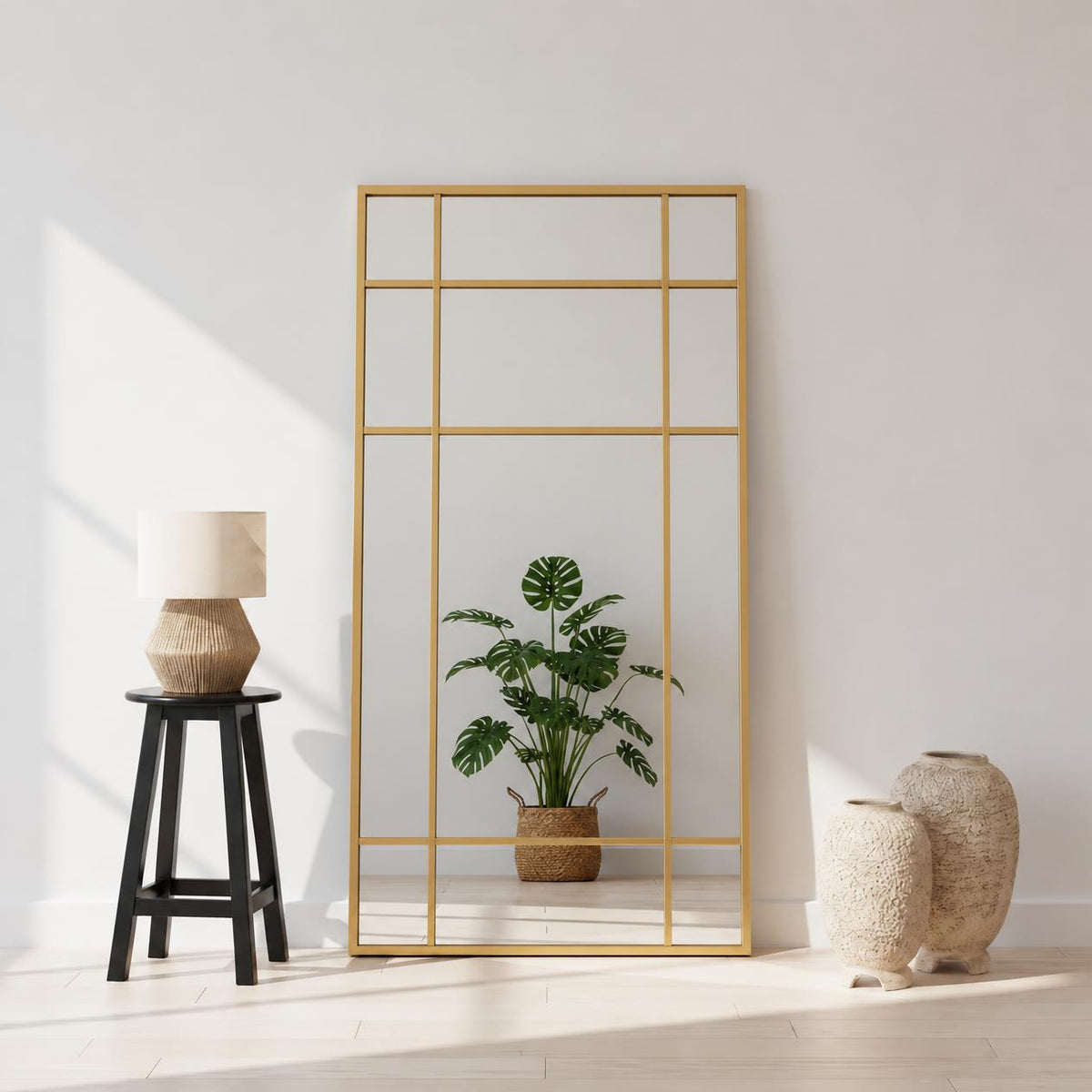 The LATTIS – Grid Full-Length Floor Mirror