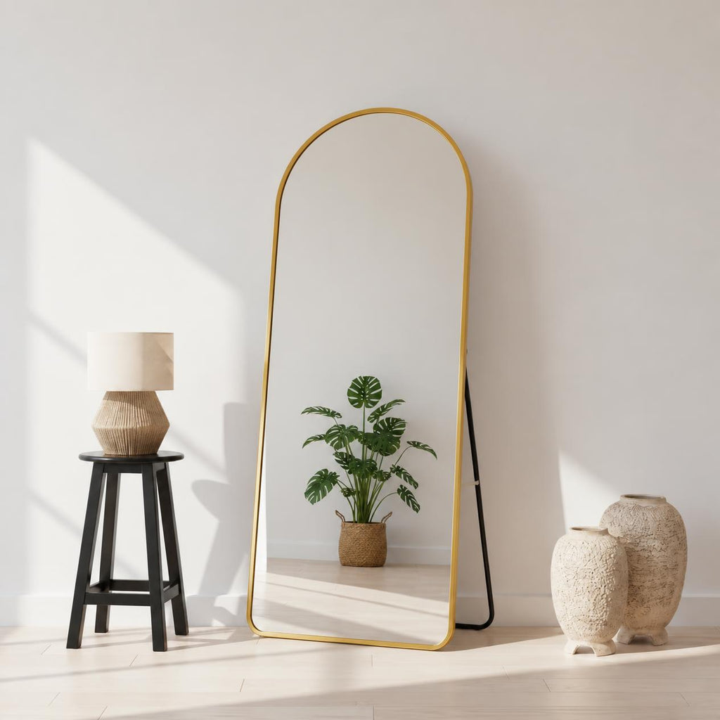 The REGALE – Grand Arched Floor Mirror