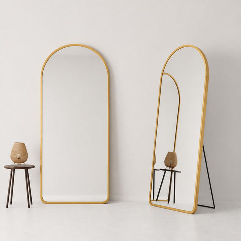 The REGALE – Grand Arched Floor Mirror