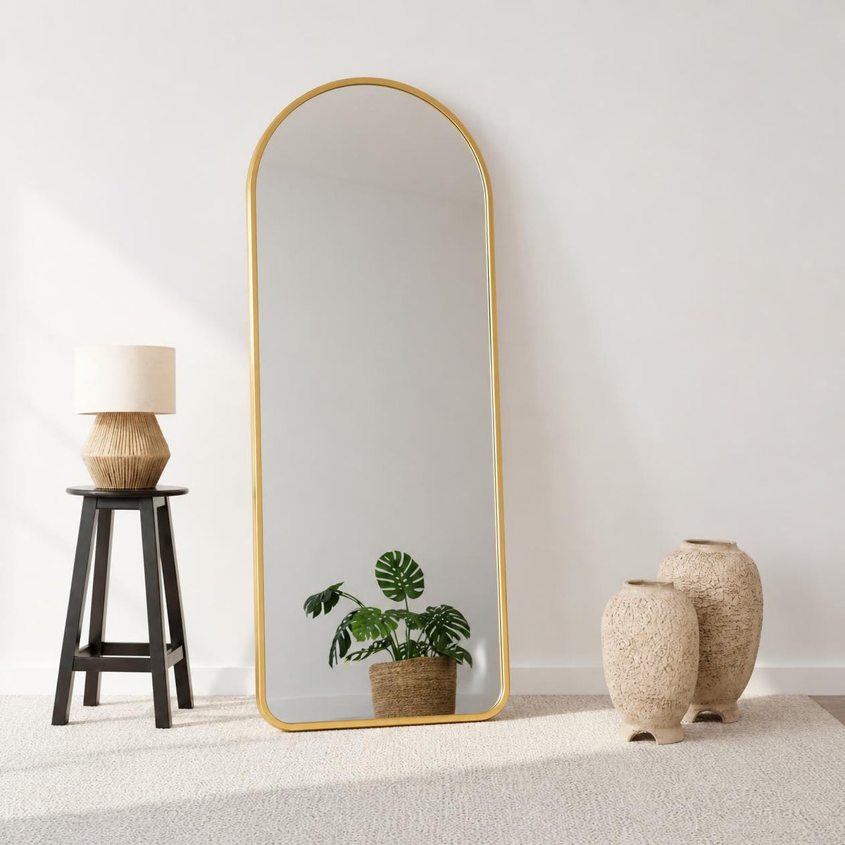 The ELARA – Arched Floor Mirror