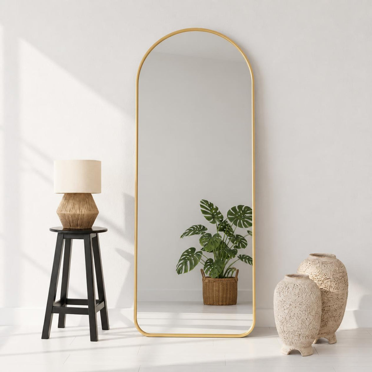 The ELARA – Arched Floor Mirror