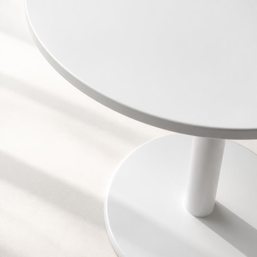The PEDRA N – Round Pedestal Side Table