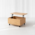 The ROLLA N – Rolling Lift-Top Table with Storage