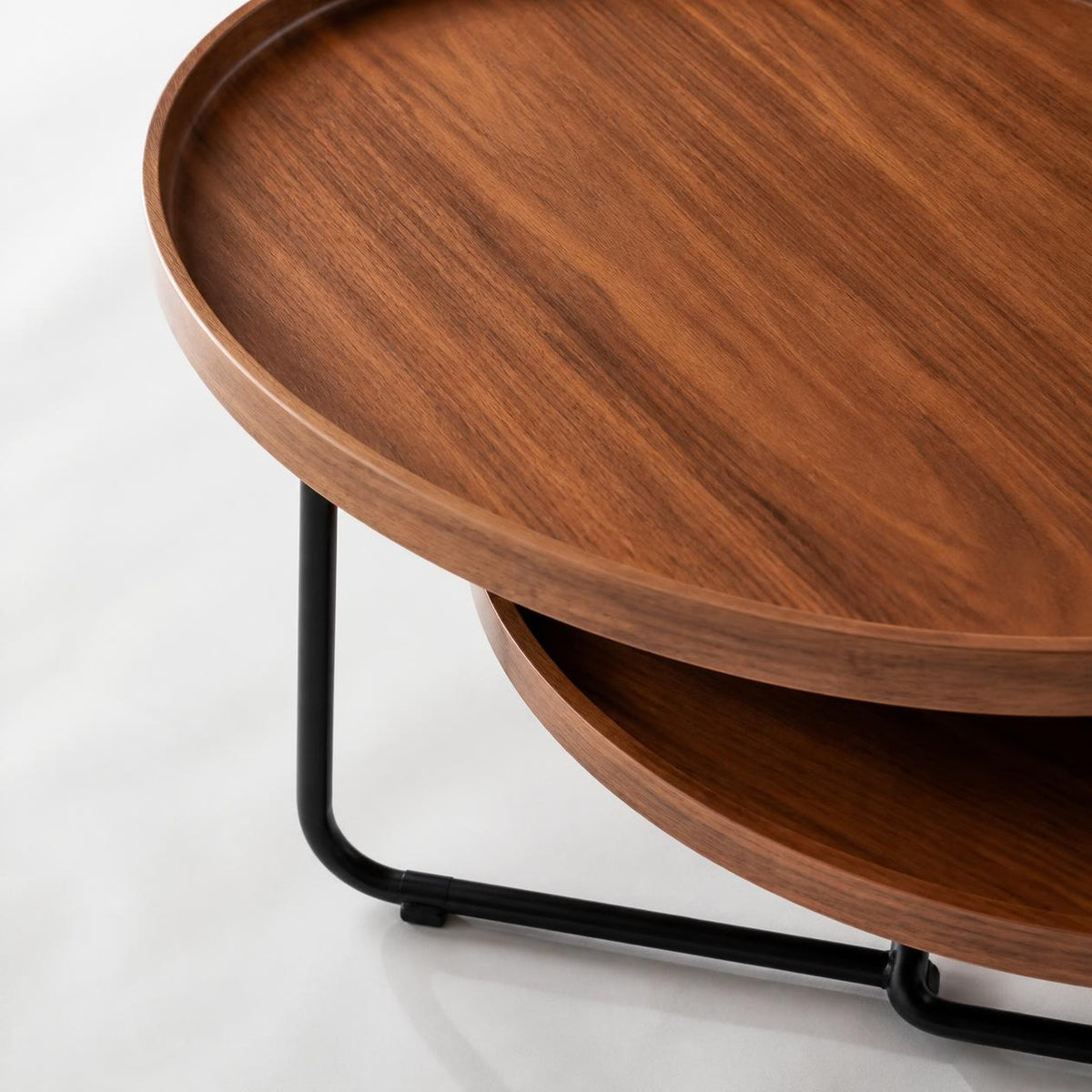 The NESTA N – Nesting Round Coffee Tables (Set of 2)