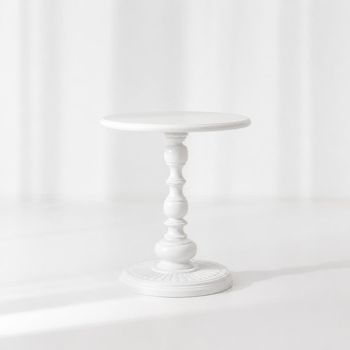 The BAROQ N – Classic Pedestal Side Table