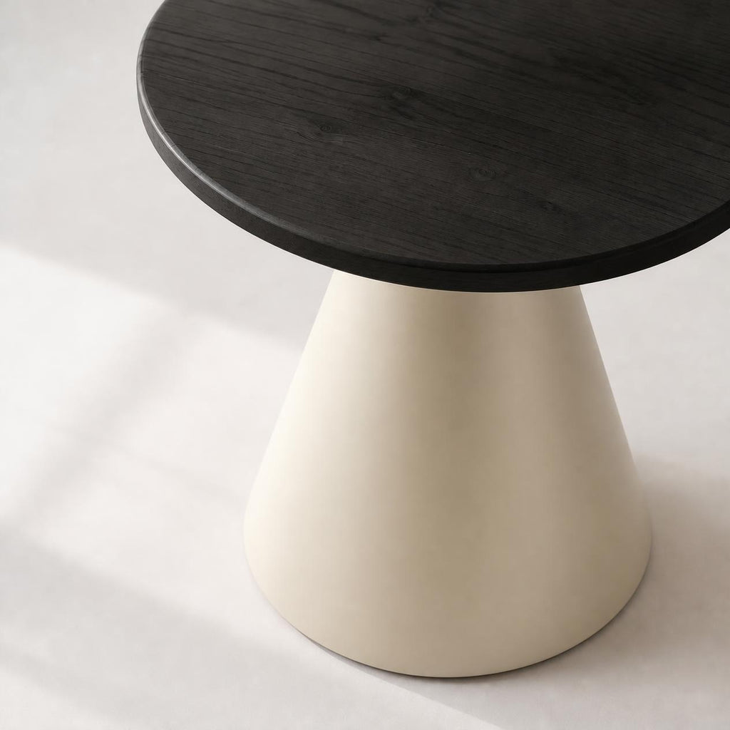 The CONIA N – Round Cone-Base Table