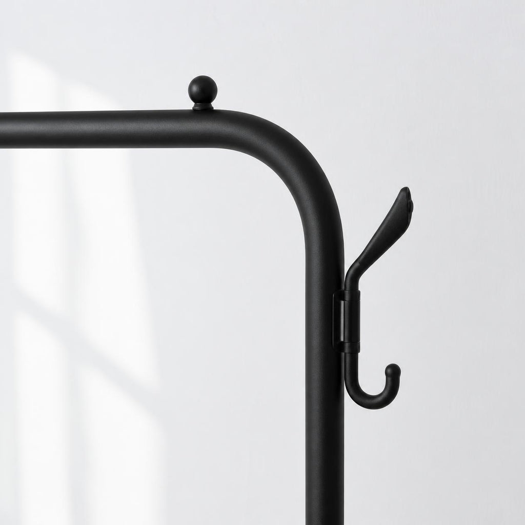 The ONYXA N – Clothes & Shoe Rack with Side Hooks