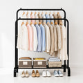 The MAISON N – Double Clothes Rack with Storage Shelf