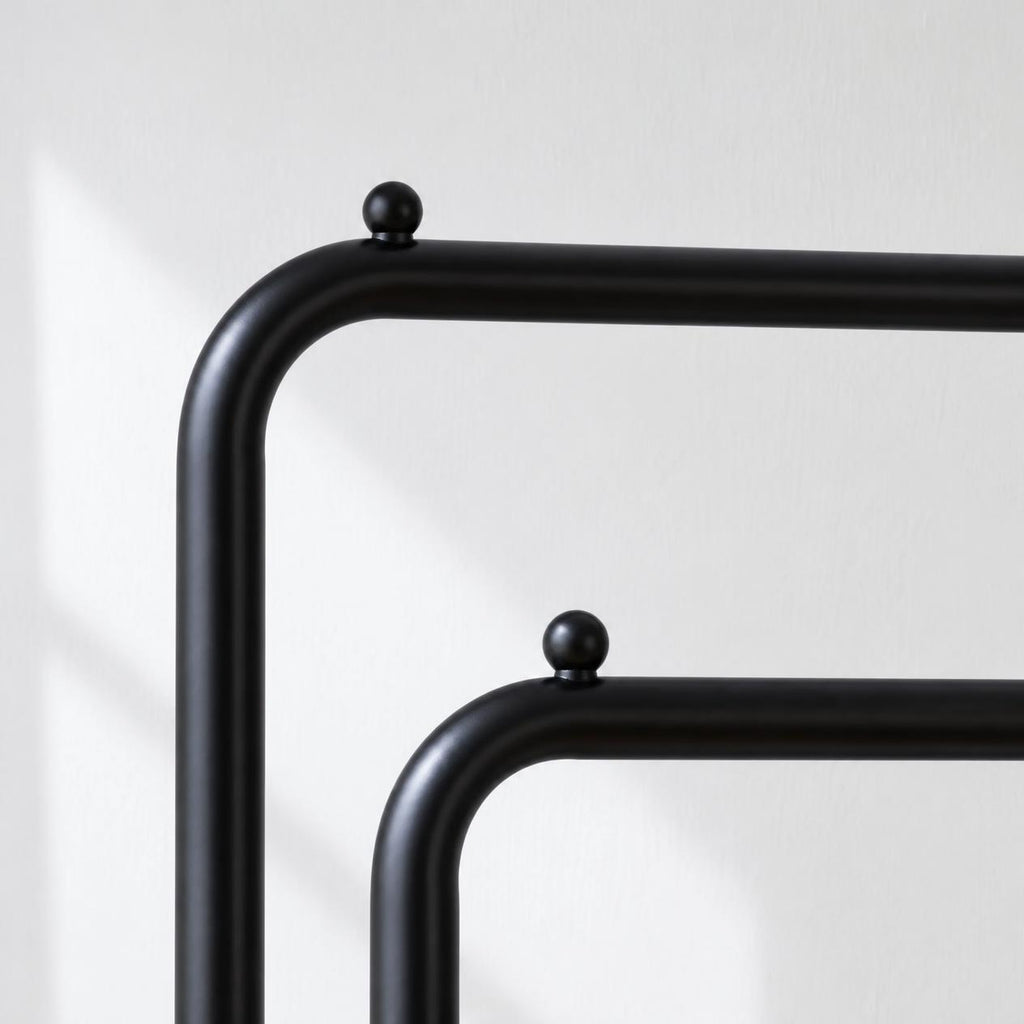 The MAISON N – Double Clothes Rack with Storage Shelf