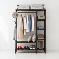 The CLOSETIA – 4-in-1 Clothes Stand & Shoe Bench