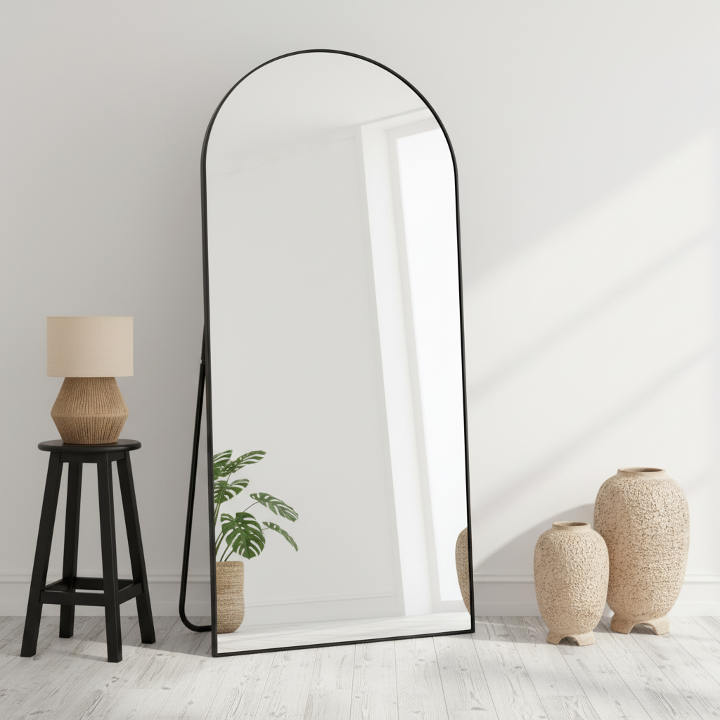 BEAUTY PEAK – Arched Full-Length Mirror