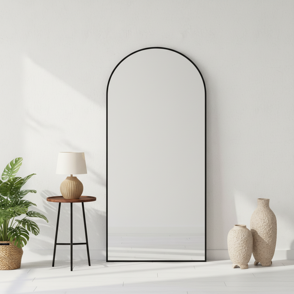 BEAUTY PEAK – Arched Full-Length Mirror