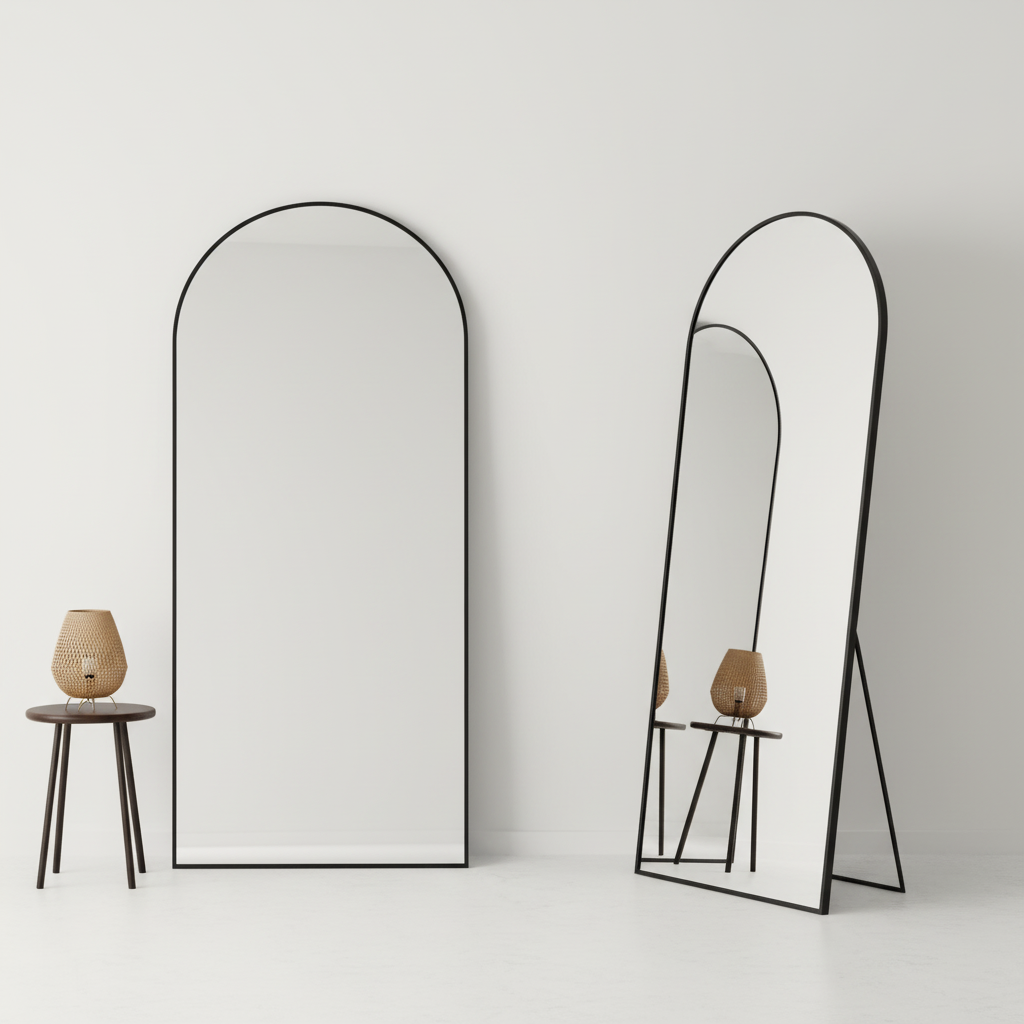 BEAUTY PEAK – Arched Full-Length Mirror