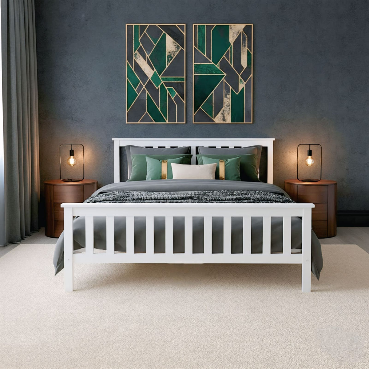 The BIANCO N bed