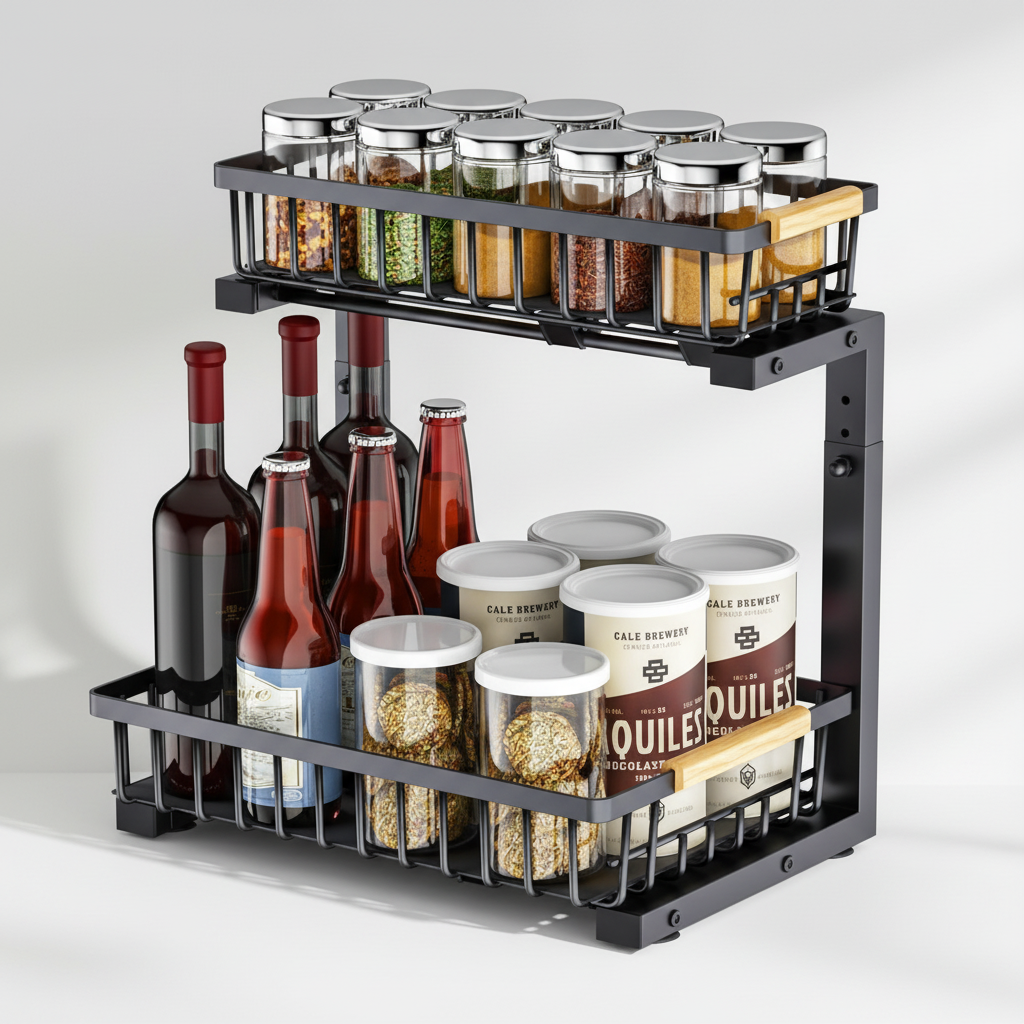 SLIDE – Dual Pull-Out Under Cabinet Organizer