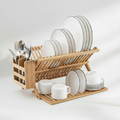 DRAIN LA2 – Foldable Bamboo Dish Rack