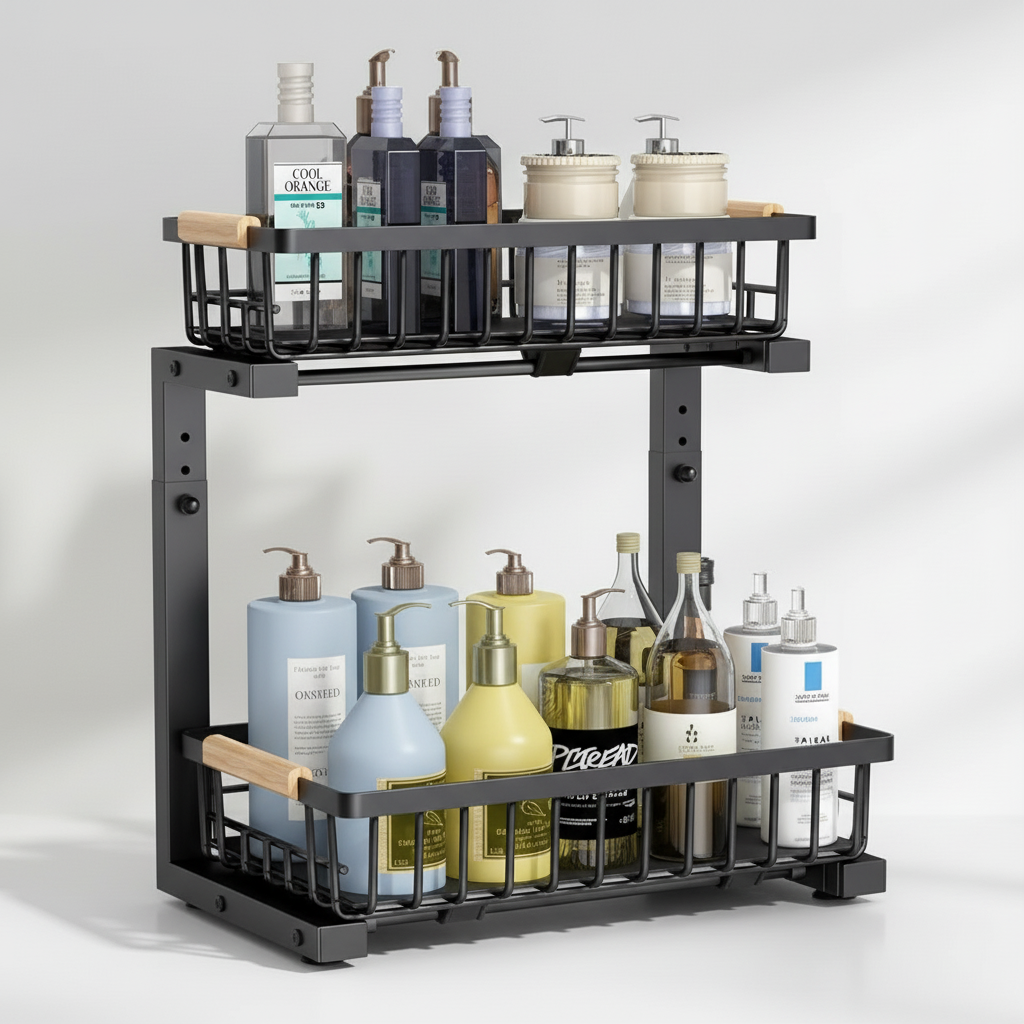 SLIDE – Dual Pull-Out Under Cabinet Organizer