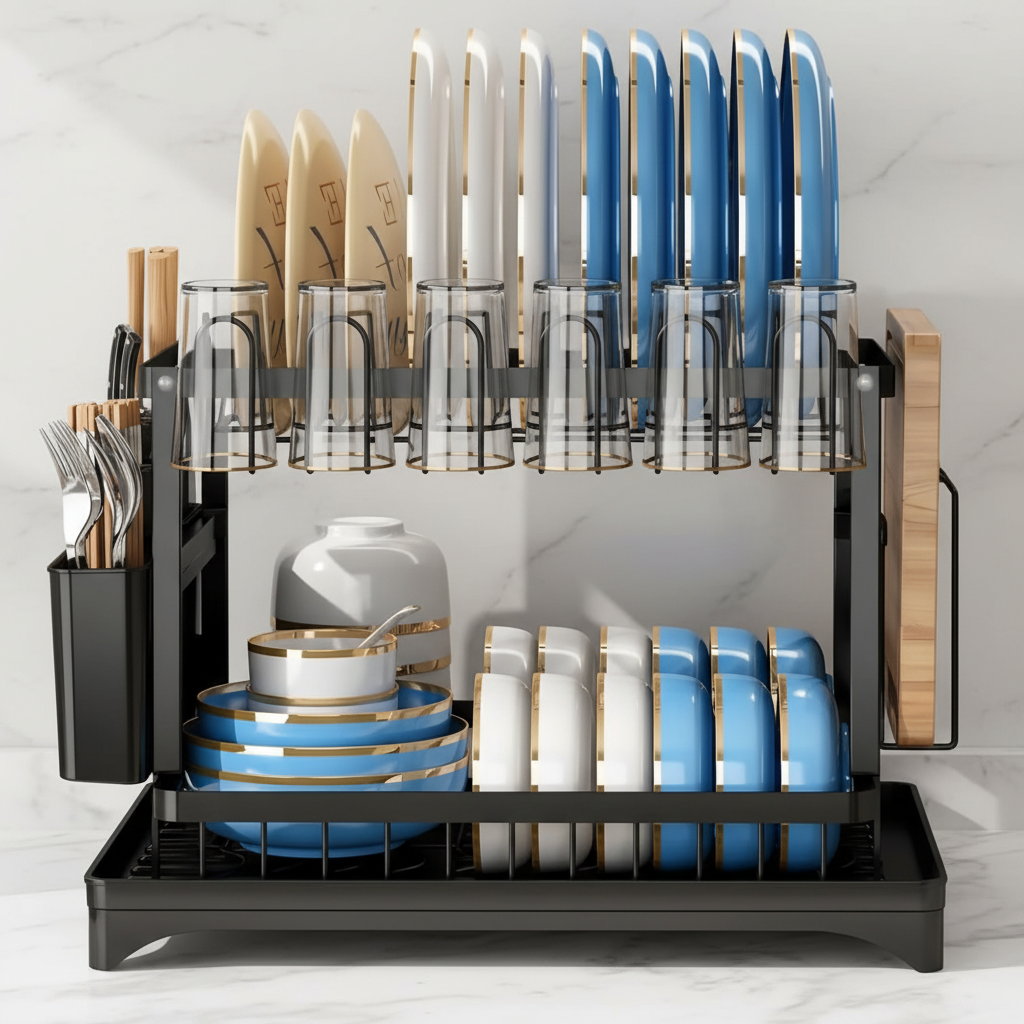 DRAIN – Stainless Steel Dish Drying Rack