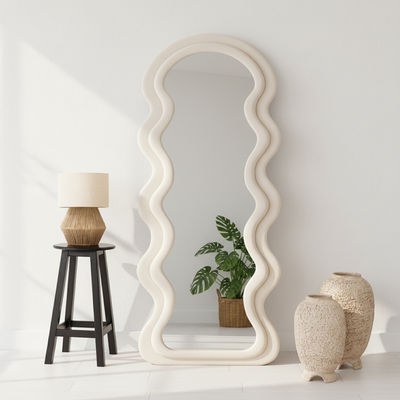Bojue Full-Length Wavy Mirror