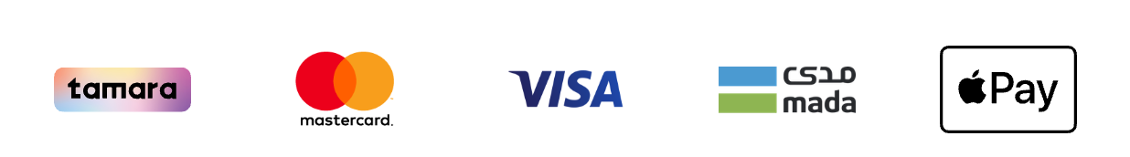 Tamara, Mastercard, Visa, mada, Apple Pay